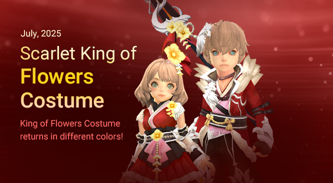 Scarlet King of Flowers Costume
