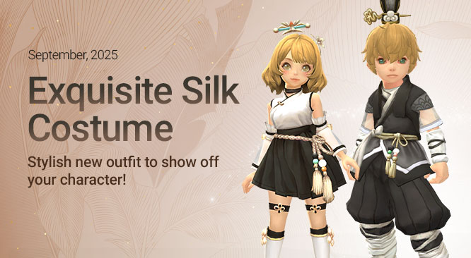 Exquisite Silk Costume